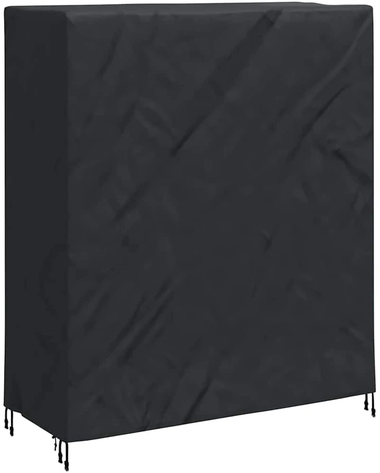 Pingpongo stalo uždangalas 165 x 70 x 185 cm audinys Juoda