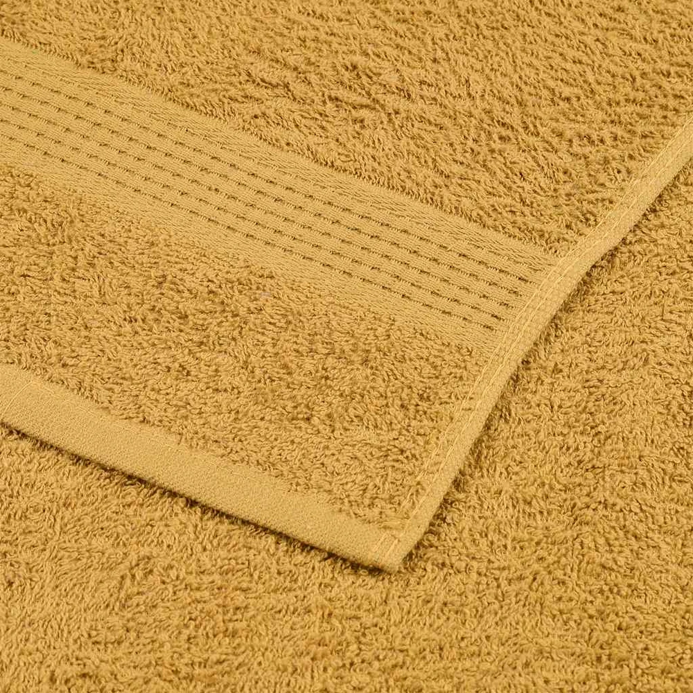 Rankšluostis Pirties rankšluosčiai, FROGN, 4 vnt., auksinės spalvos, 80x200 cm, 360 g/m²