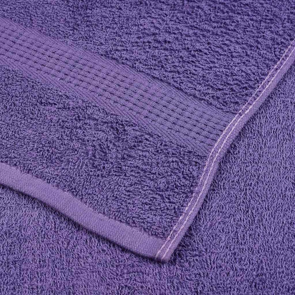 Rankšluostis Saunos rankšluosčiai, 4vnt., violetiniai, 80x200 cm, medvilnė