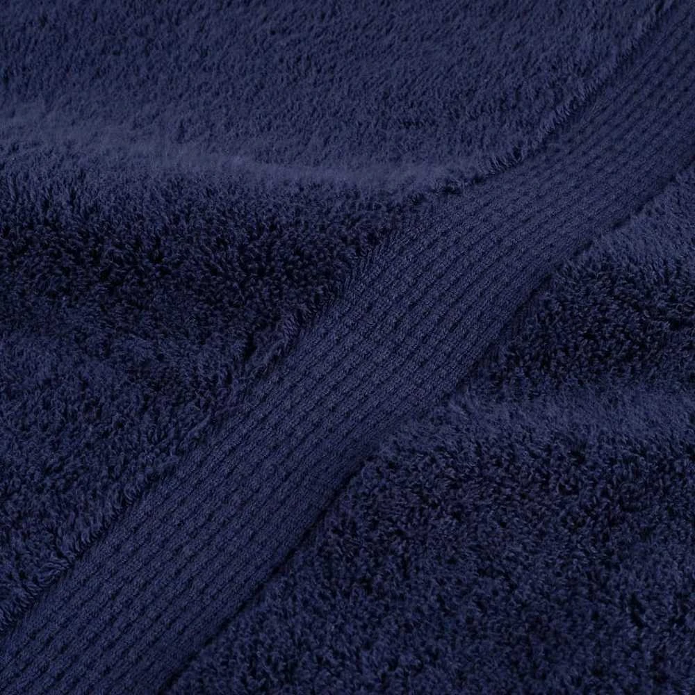 Rankšluostis Pirties rankšluosčiai SOLUND, 10vnt., mėlyni, 80x200cm, 600g/m²