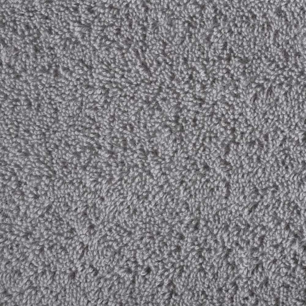 Rankšluostis Pirties rankšluosčiai SOLUND, 10vnt. pilki, 80x200cm, 600g/m²