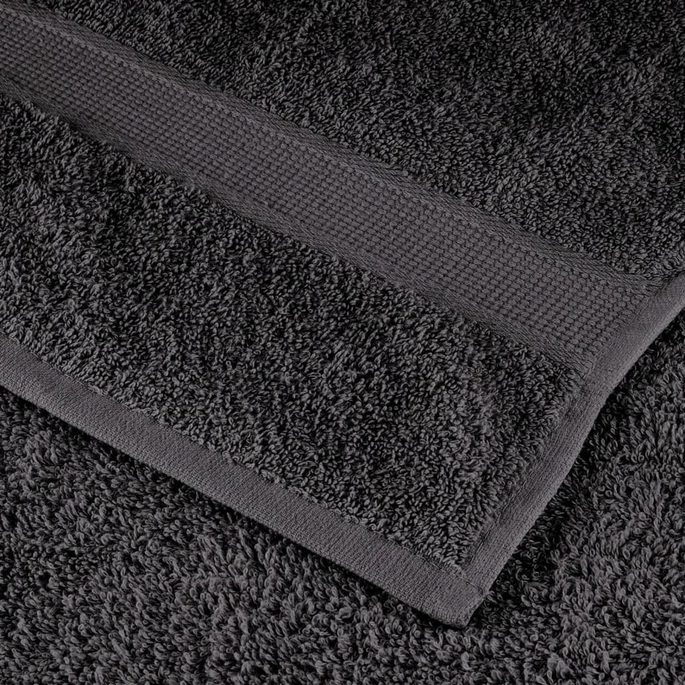 Rankšluostis Pirties rankšluosčiai SOLUND, 2vnt., antracito 80x200cm 600g/m²