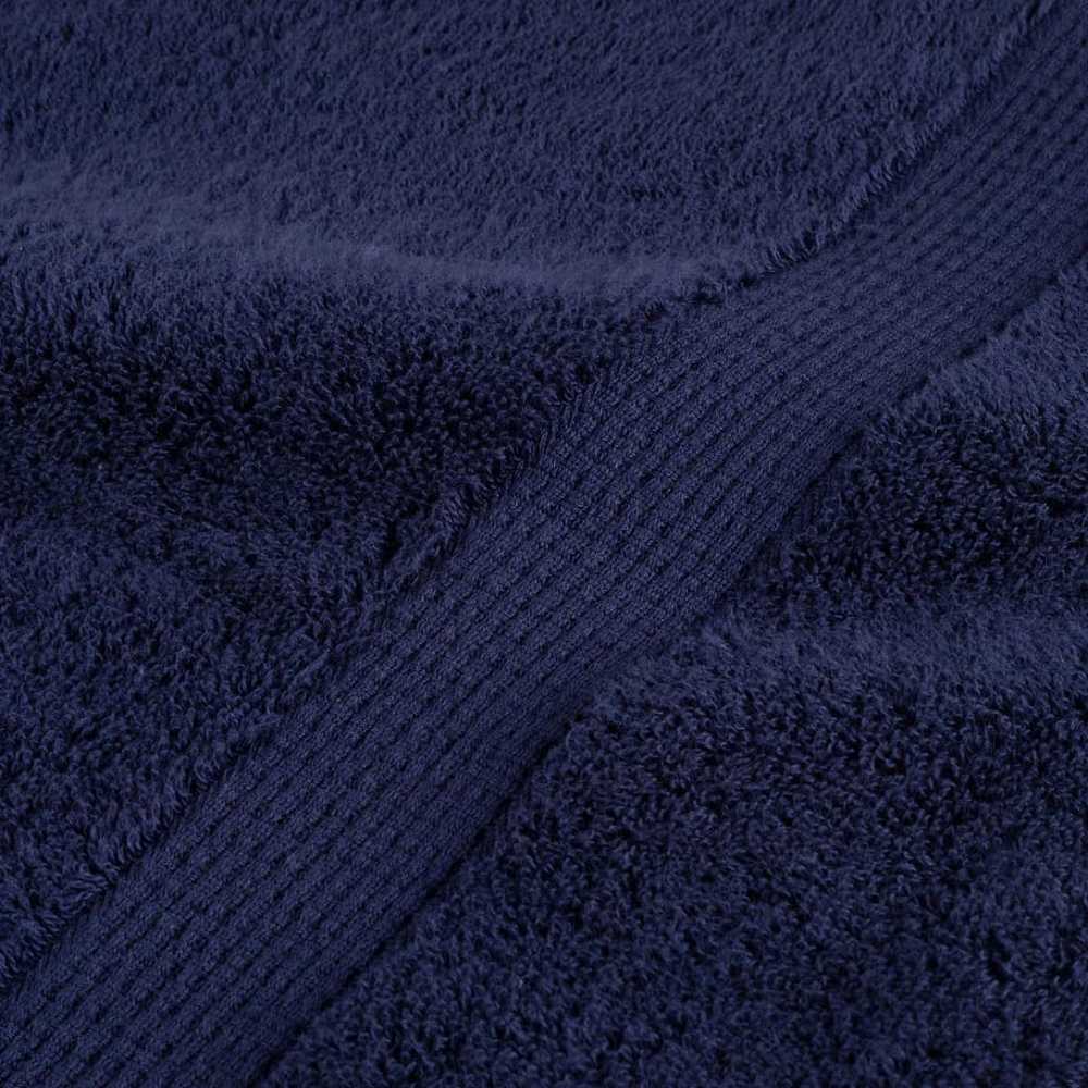 Rankšluostis Pirties rankšluosčiai SOLUND, 2vnt., mėlyni, 80x200cm, 600g/m²