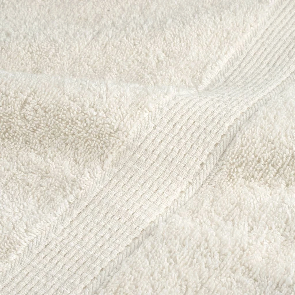 Rankšluostis Pirties rankšluosčiai SOLUND, 4vnt., kreminiai 80x200cm 600g/m²