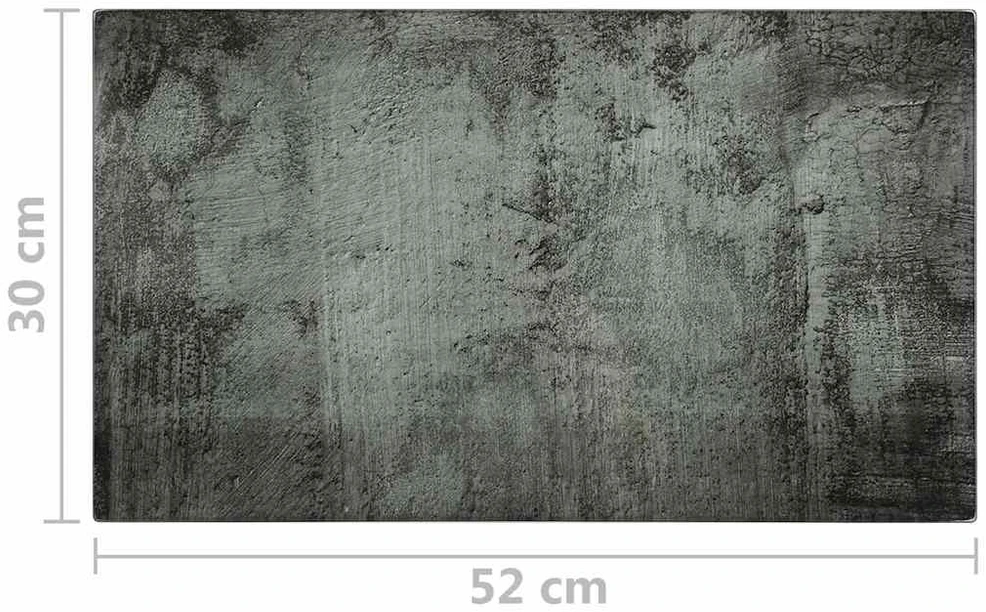 Pjaustymo lentelės, 2vnt., grūdintas stiklas, su betono raštais