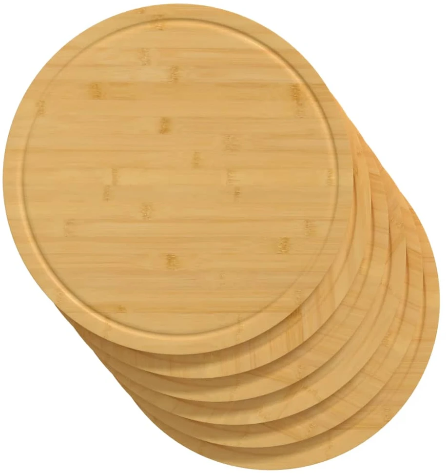 Pjaustymo lentelės, 6vnt., 40x1,5cm, bambukas