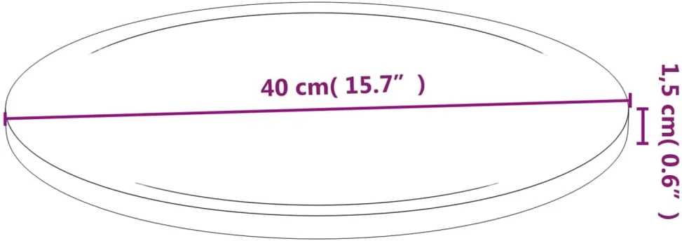 Pjaustymo lentelės, 6vnt., 40x1,5cm, bambukas