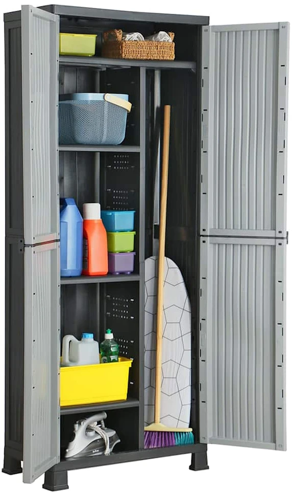 Plastikinė spintelė, 68x39x171,5cm