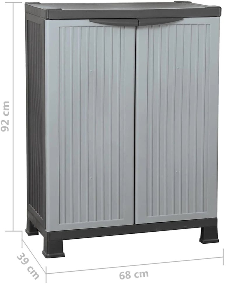Plastikinė spintelė, 68x39x92cm