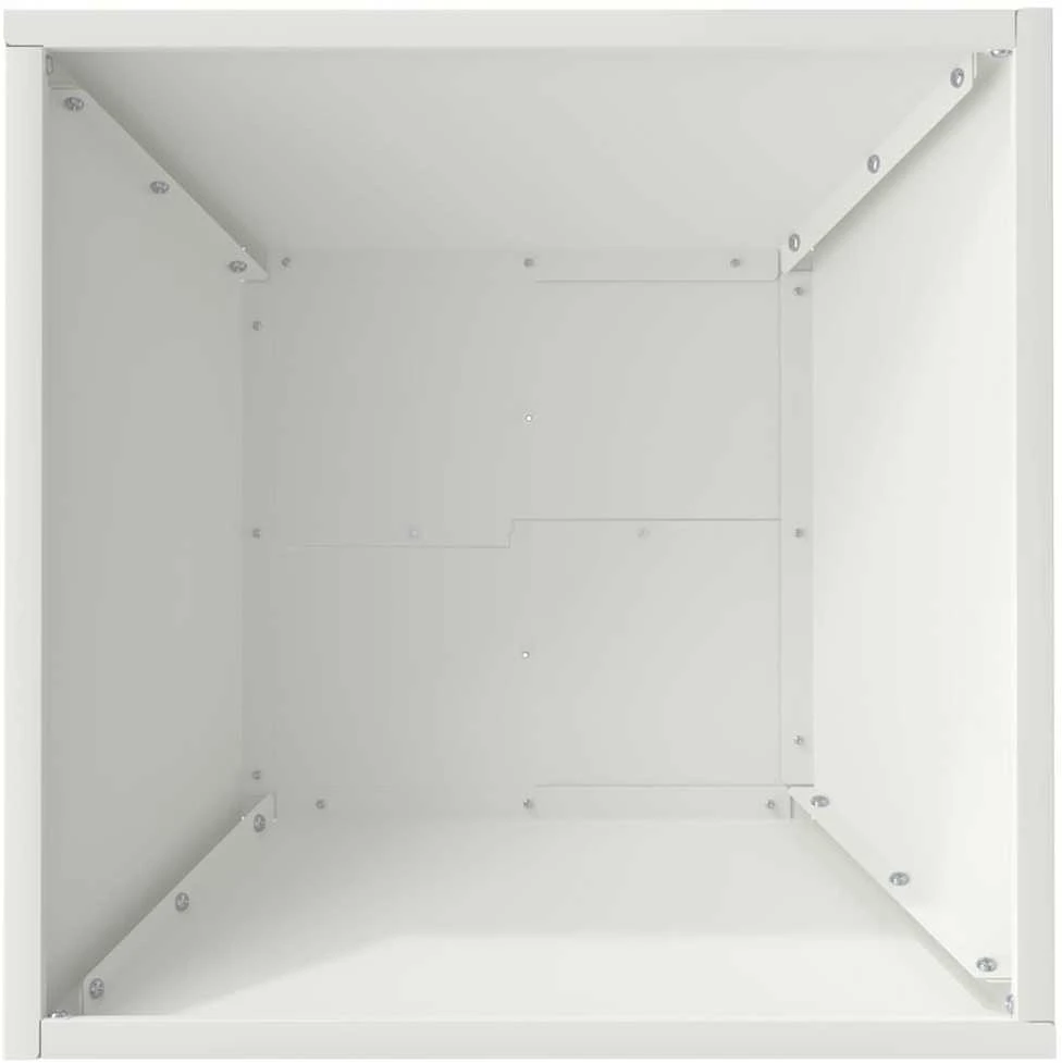 Sodo vazonas 5 vnt. Balta 40 x 40 x 15 cm