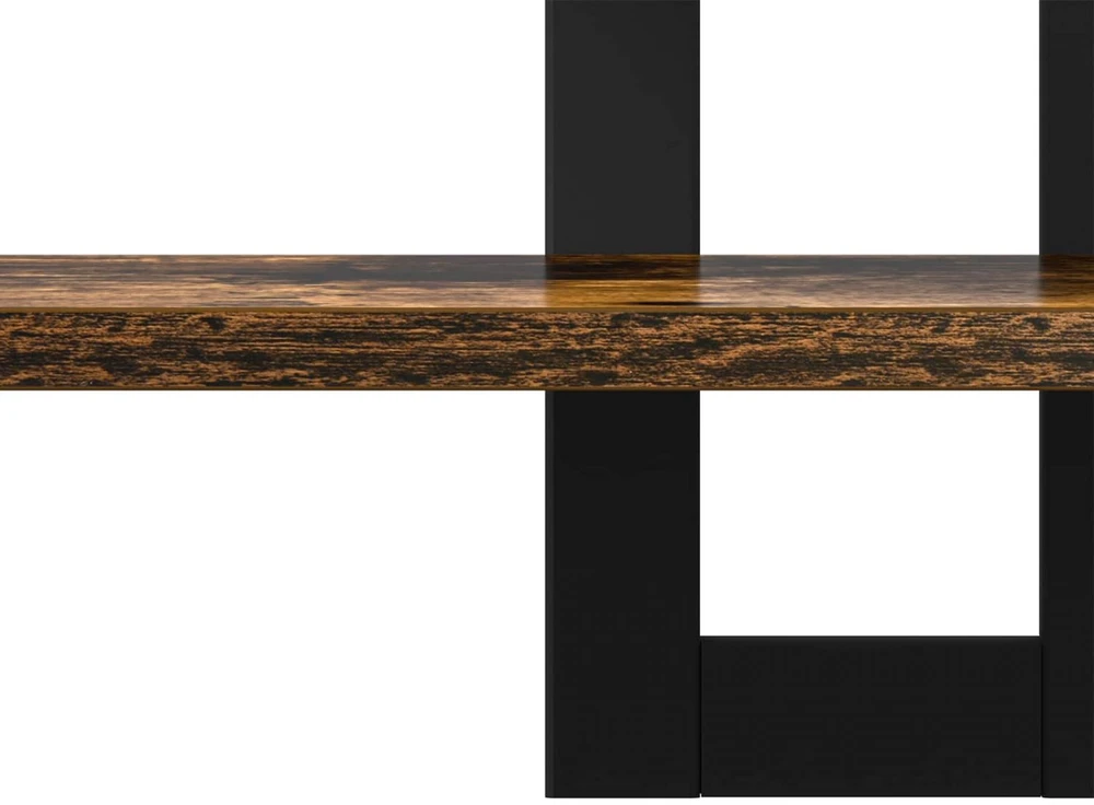 Plaukiojančios lentynos Dūminio ąžuolo 40 x 15 x 40 cm