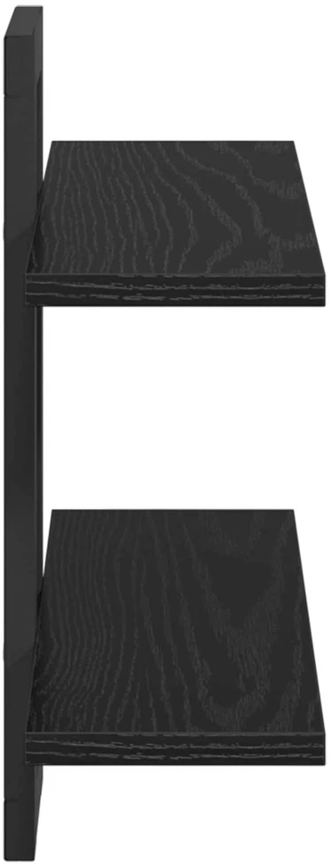 Plaukiojančios lentynos Juodojo ąžuolo 40 x 15 x 40 cm