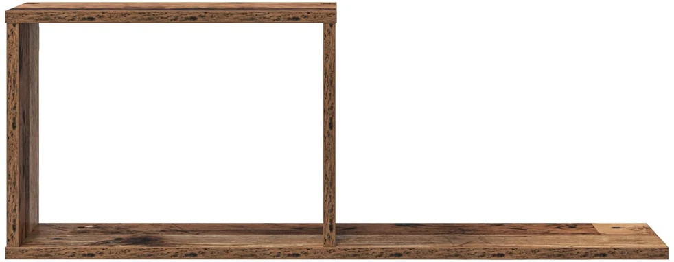 Plaukiojančios lentynos Sendintos medienos 80 x 15 x 30 cm