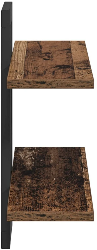Plaukiojančios lentynos Sendintos medienos 40 x 15 x 40 cm