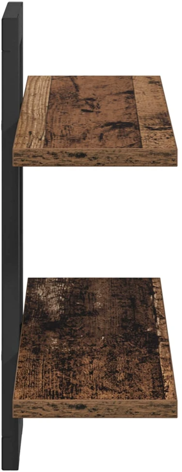 Plaukiojančios lentynos Sendintos medienos 40 x 15 x 40 cm