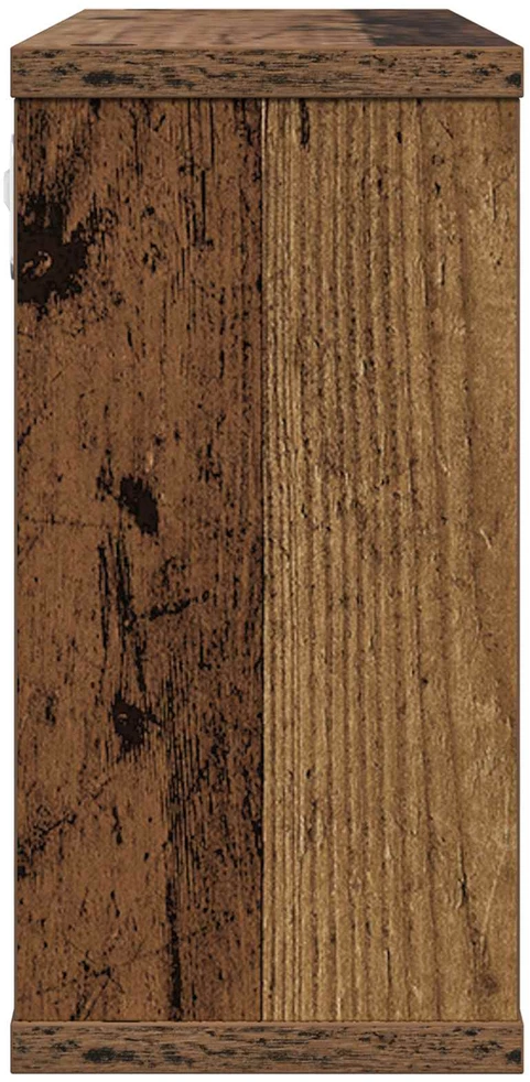 Plaukiojančios lentynos Sendintos medienos 80 x 15 x 30 cm