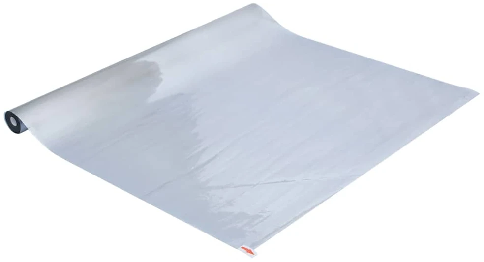 Plėvelė nuo saulės karščio, sidabrinės spalvos, 90x2000cm, PVC