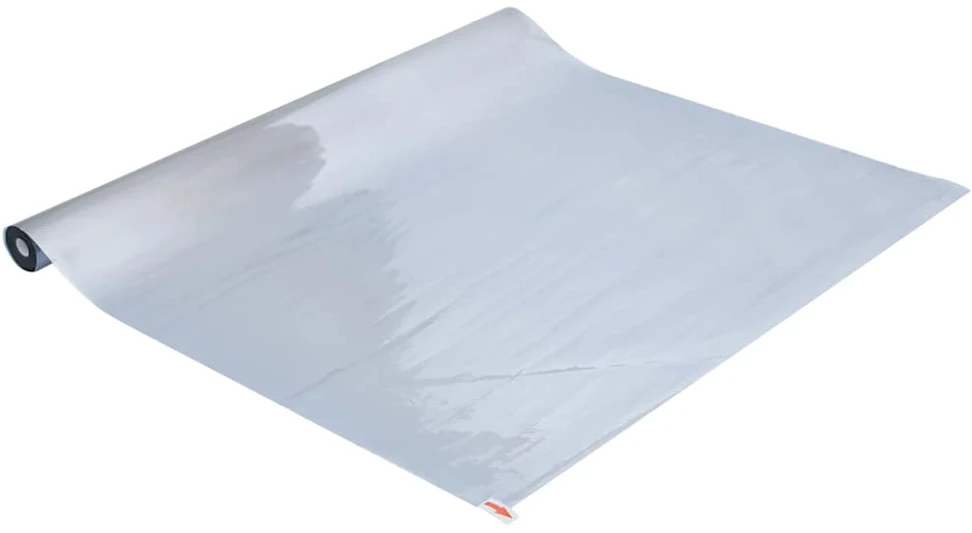 Plėvelė nuo saulės karščio, sidabrinės spalvos, 45x500cm, PVC