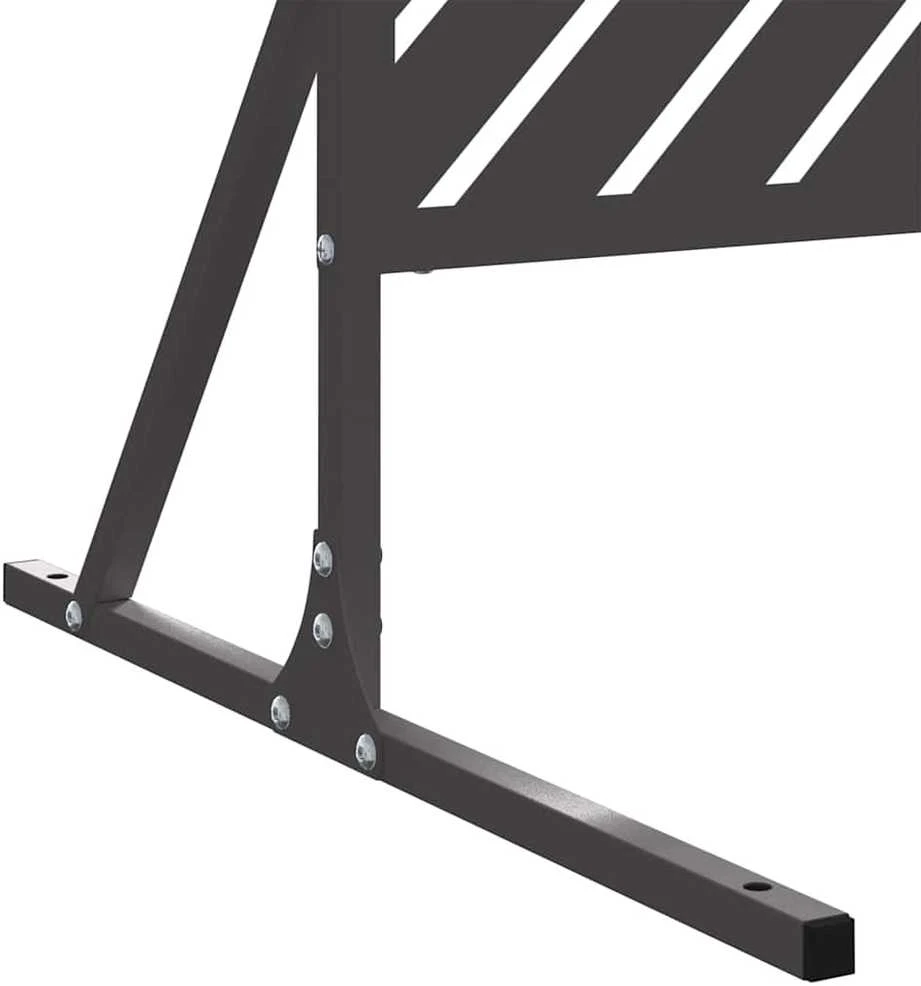 Privatumo žaliuzės 100 x 50 x 180 cm Plienas Juoda