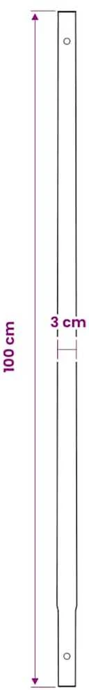 Plieninis 10 cm Žemės Grąžtas su Rankena ir Ilgintuvais, 9 m