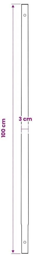 Plieninis 8 cm Žemės Grąžtas su Rankena ir Ilgintuvais, 9 m