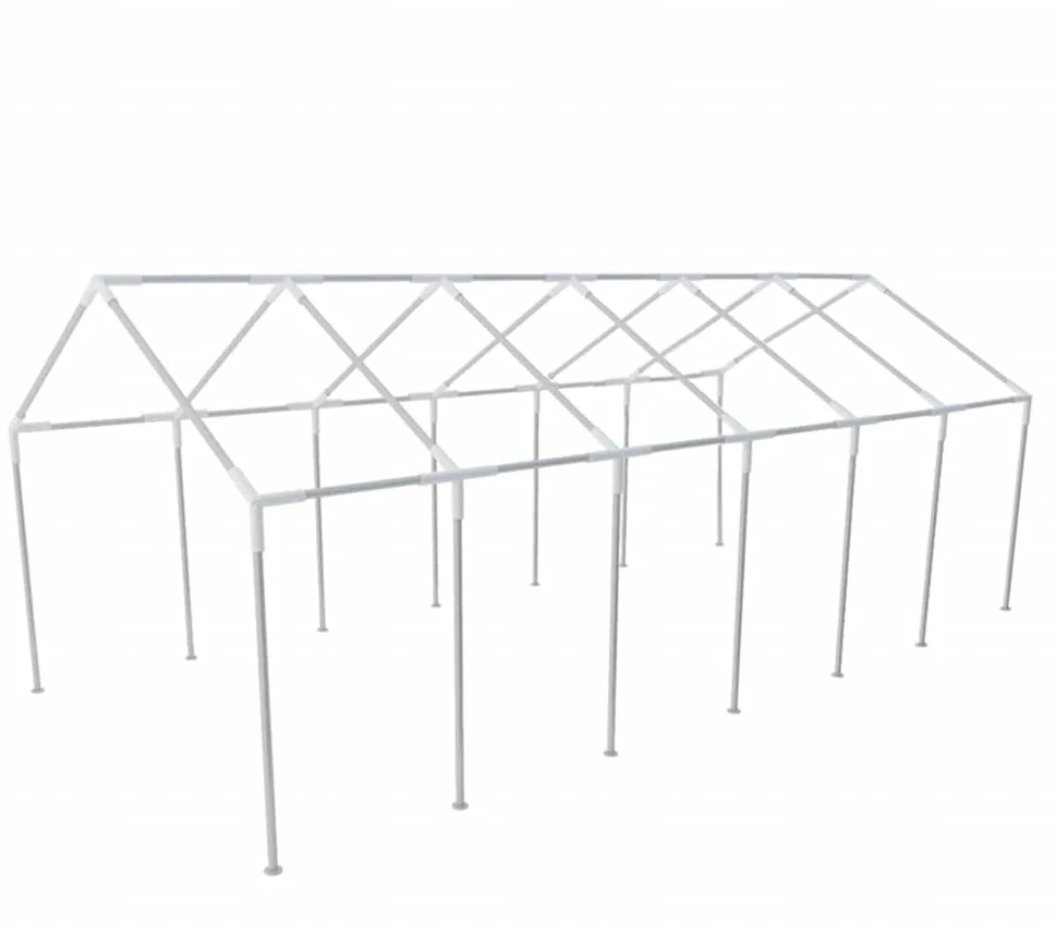 Plieno rėmas, 12 x 6 m, vakarėlių palapinei