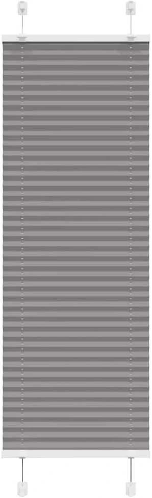 Plisuota žaliuze antracitas 40x100 cm audinio plotis 39,4 cm