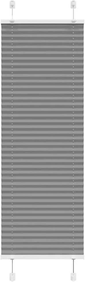 Plisuota žaliuze antracitas 50x150 cm audinio plotis 49,4 cm