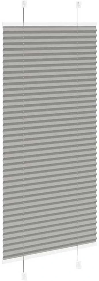 Plisuota žaliuze antracitas 55x150 cm audinio plotis 54,4 cm