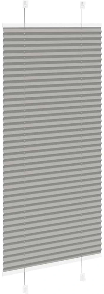 Plisuota žaliuze antracitas 65x100 cm audinio plotis 64,4 cm
