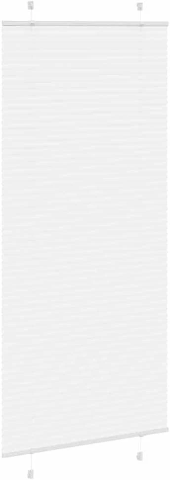 Plisuota žaliuze balta 100x200 cm Audinio plotis 99,4 cm