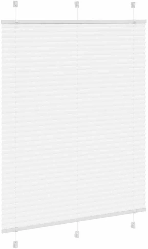 plisuota žaliuze balta 110x150 cm audinio plotis 109,4 cm