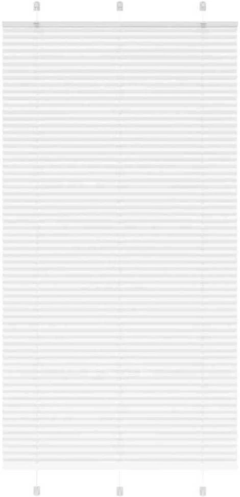 plisuota žaliuze balta 110x200 cm audinio plotis 109,4 cm