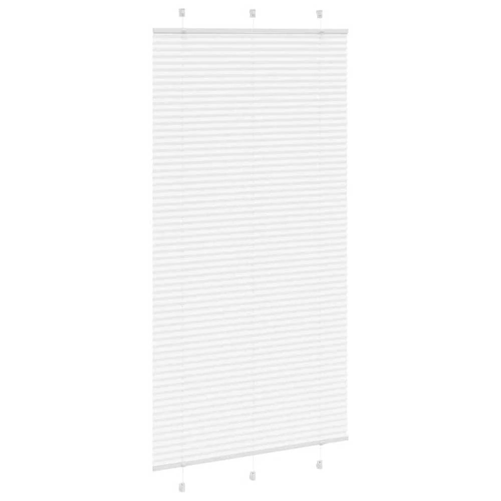 plisuota žaliuze balta 110x200 cm audinio plotis 109,4 cm