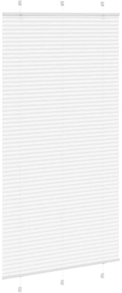 plisuota žaliuze balta 110x200 cm audinio plotis 109,4 cm