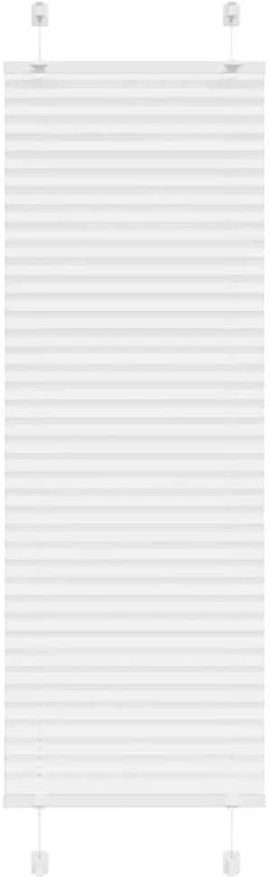 plisuota žaliuze balta 40x100 cm audinio plotis 39,4 cm