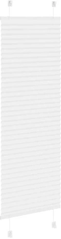 plisuota žaliuze balta 40x100 cm audinio plotis 39,4 cm