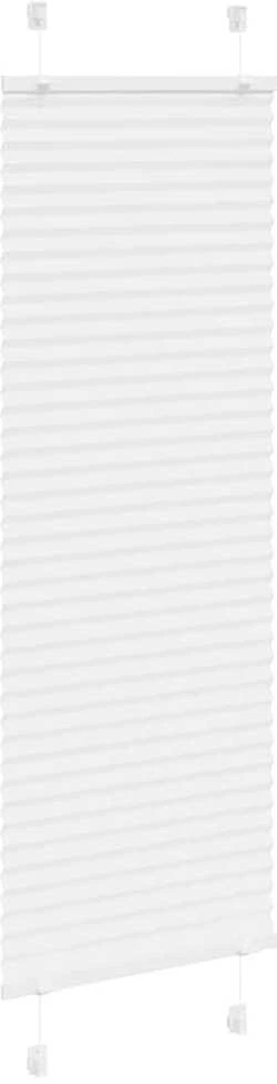 plisuota žaliuze balta 40x150 cm audinio plotis 39,4 cm