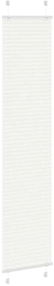 plisuota žaliuze balta 50x200 cm audinio plotis 49,4 cm