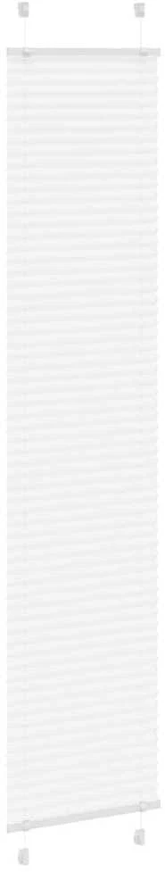 plisuota žaliuze balta 50x200 cm audinio plotis 49,4 cm