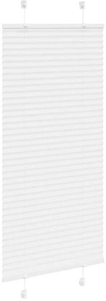 Plisuota žaliuze balta 60x100 cm audinio plotis 59,4 cm
