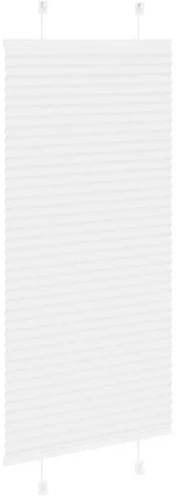 Plisuota žaliuze balta 60x100 cm audinio plotis 59,4 cm