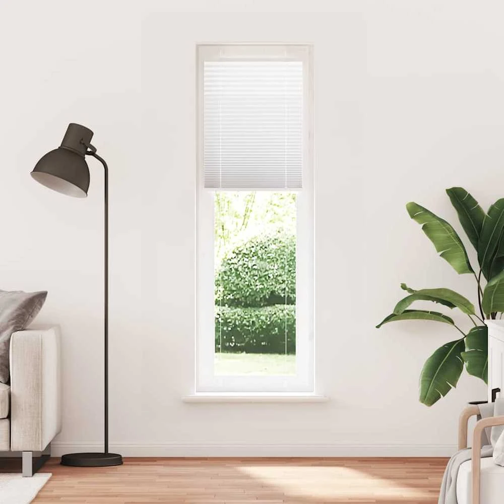 plisuota žaliuze balta 60x200 cm audinio plotis 59,4 cm