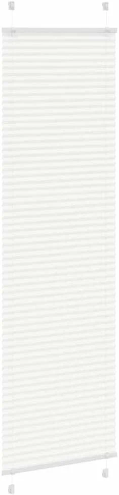 plisuota žaliuze balta 60x200 cm audinio plotis 59,4 cm