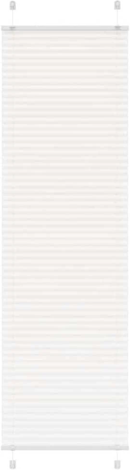 plisuota žaliuze balta 60x200 cm audinio plotis 59,4 cm