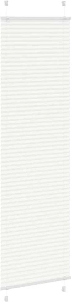 plisuota žaliuze balta 60x200 cm audinio plotis 59,4 cm