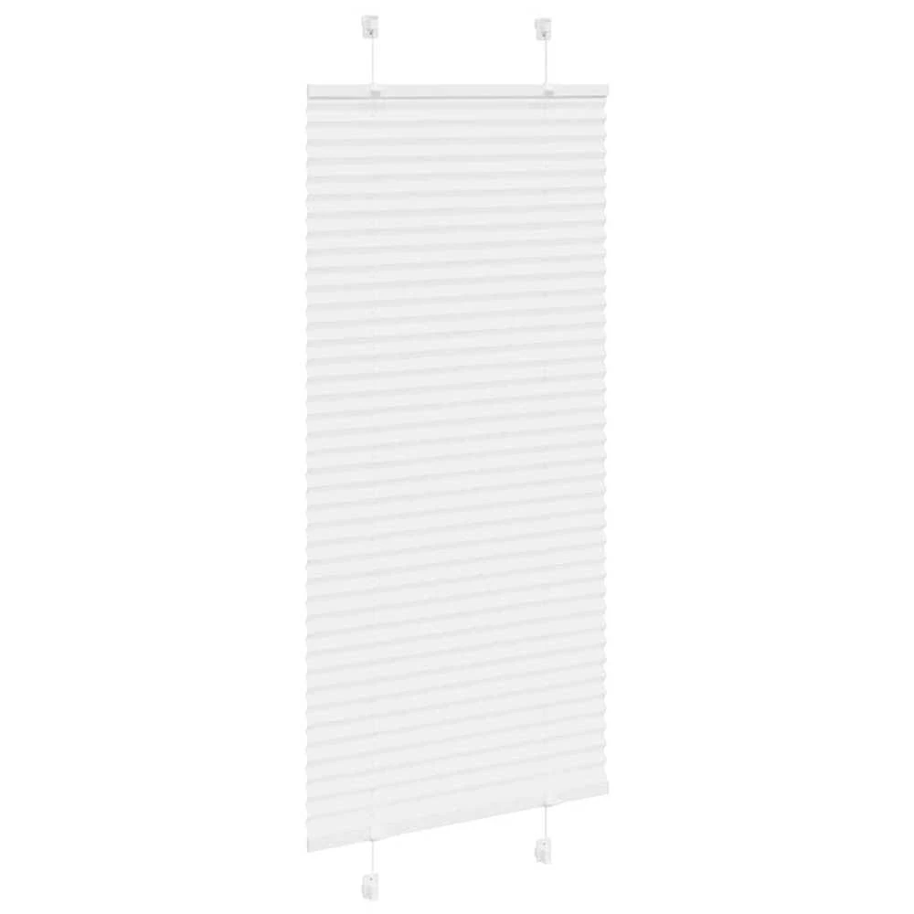 plisuota žaliuze balta 65x100 cm audinio plotis 64,4 cm