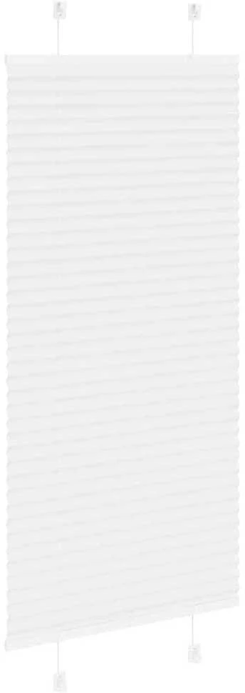plisuota žaliuze balta 65x100 cm audinio plotis 64,4 cm