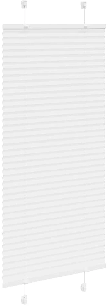 plisuota žaliuze balta 65x100 cm audinio plotis 64,4 cm