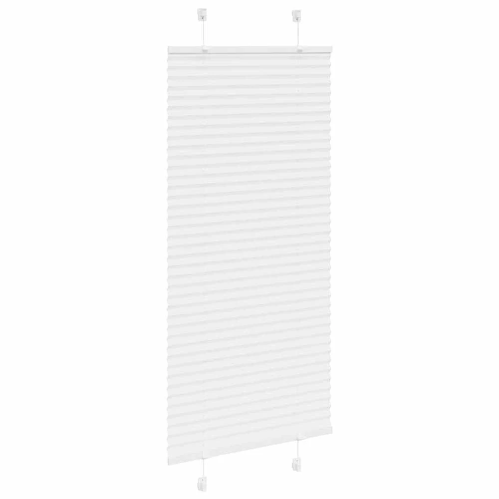 Plisuota žaliuze balta 65x150 cm audinio plotis 64,4 cm